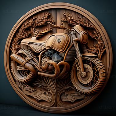 3D модель BMW R nineT (STL)